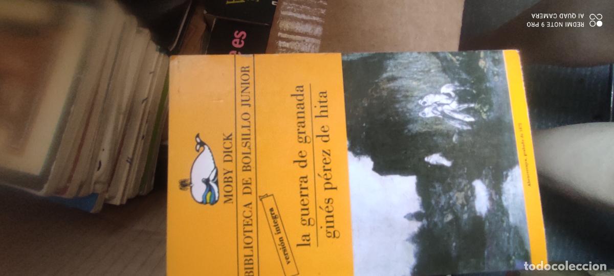 Libros de segunda mano: La guerra de Granada. P&Eacute;REZ DE HITA, Gin&eacute;s. Col. Moby Dick Biblioteca de Bolsillo Juvenil