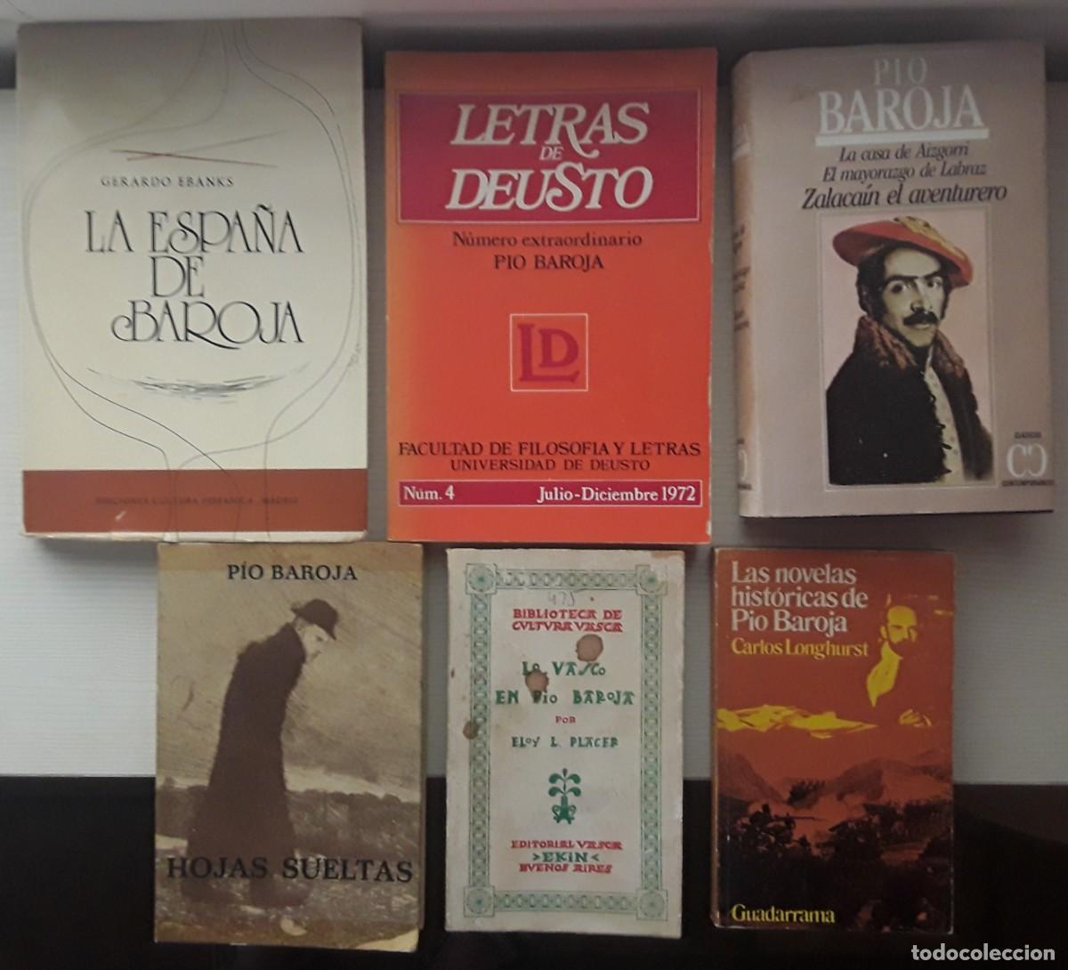 Libros de segunda mano: LOTE P&Iacute;O BAROJA. HOJAS SUELTAS, LA CASA DE AIZGORRI. SEIS VOL&Uacute;MENES.