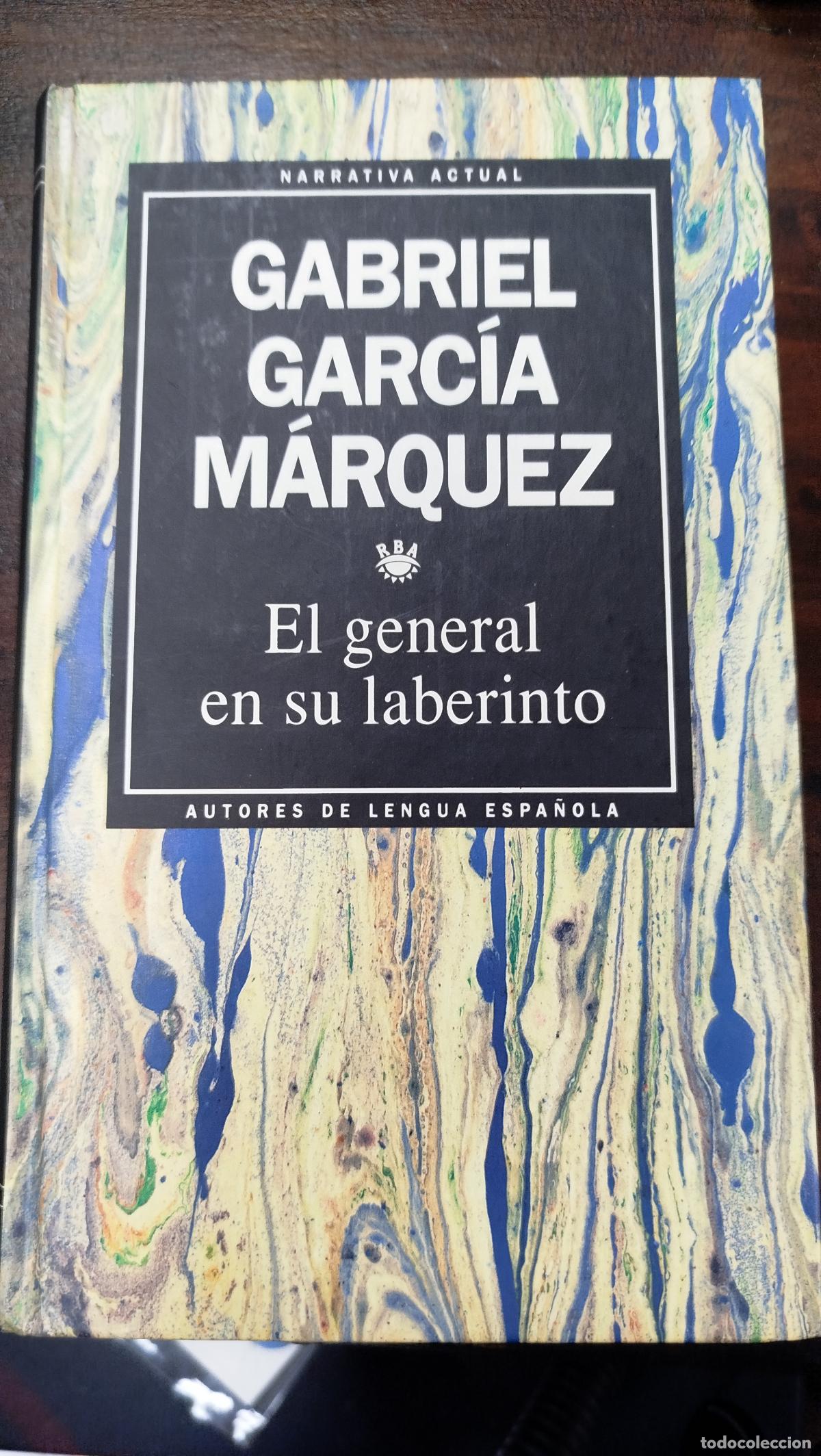 Libros de segunda mano: EL GENERAL EN SU LABERINTO - GABRIEL GARC&Iacute;A M&Aacute;RQUEZ