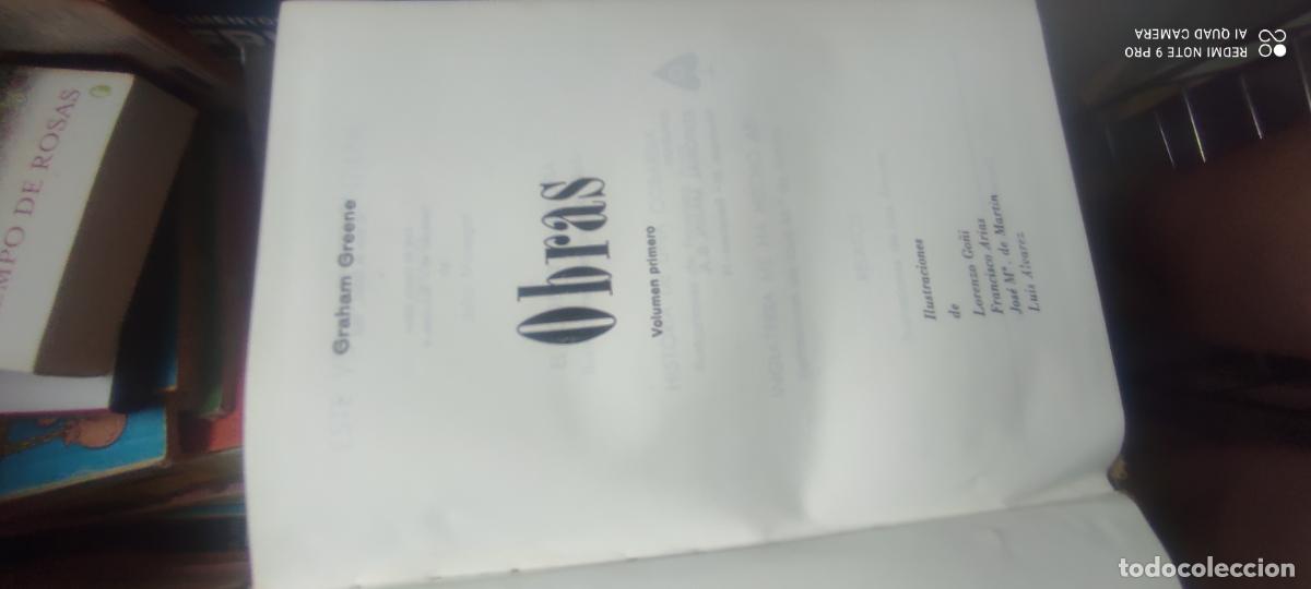 Libros de segunda mano: Obras de Graham Greene Volumen primero