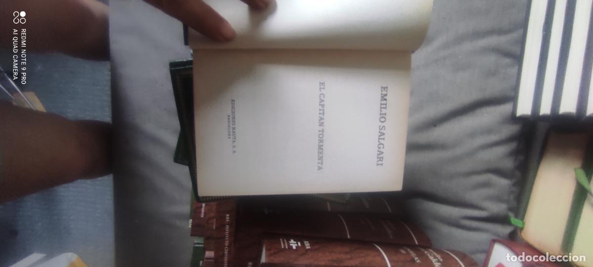 Libri di seconda mano: El capit&aacute;n Tormenta. Emilio Salgari. Tapa dura. Ediciones Nauta