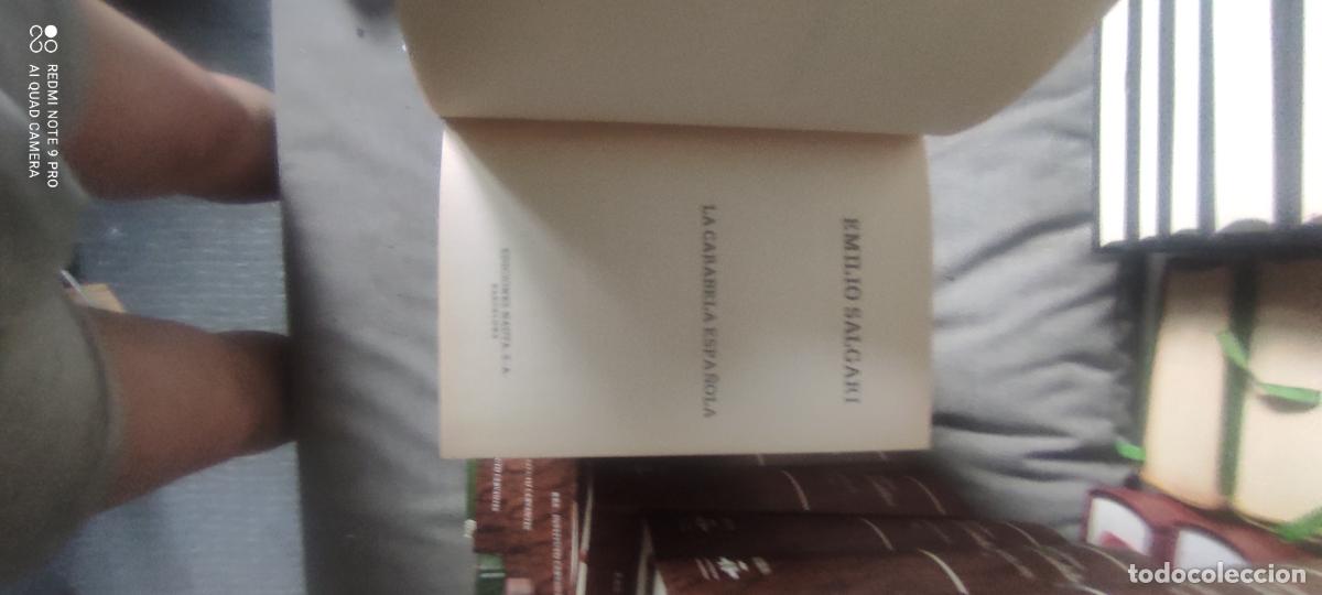 Libri di seconda mano: La carabela espa&ntilde;ola. Emilio Salgari. Tapa dura. Ediciones Nauta
