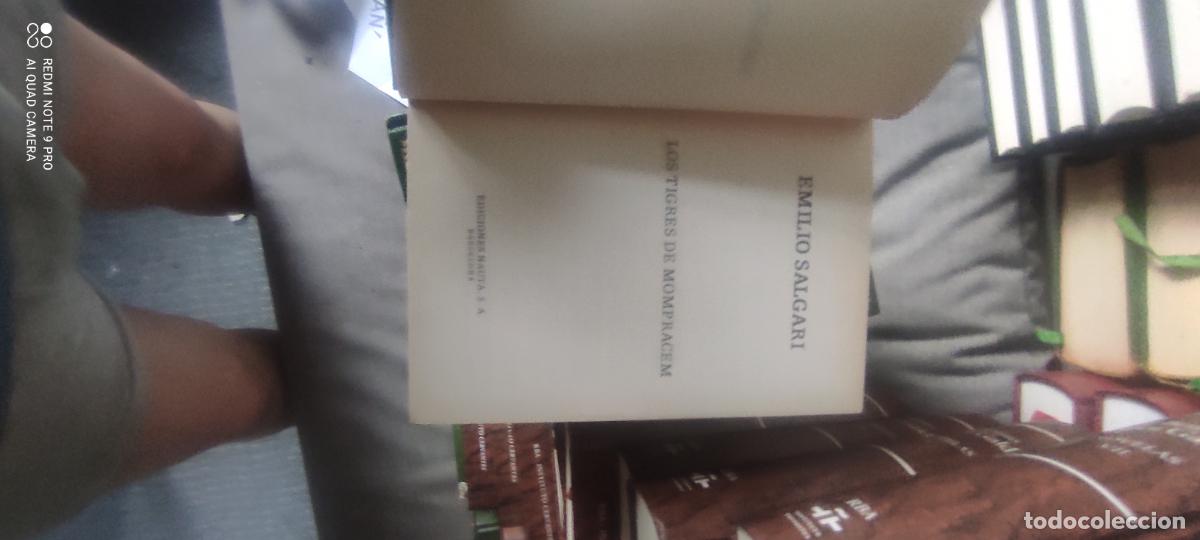 Libri di seconda mano: Los tigres de Mompracem. Emilio Salgari. Tapa dura. Ediciones Nauta