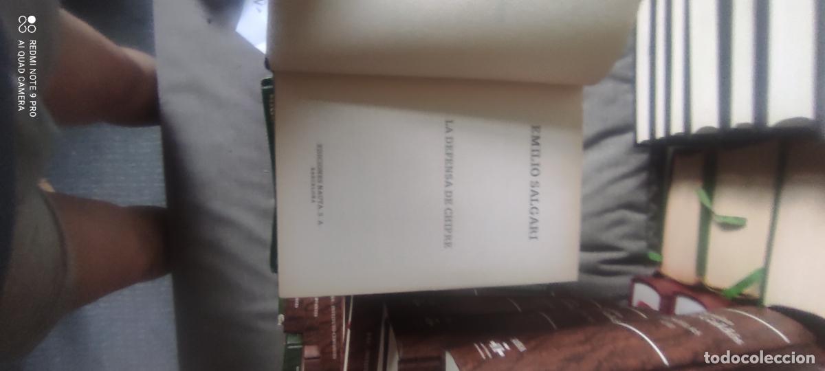 Libros de segunda mano: La defensa de Chipre. Emilio Salgari. Tapa dura. Ediciones Nauta