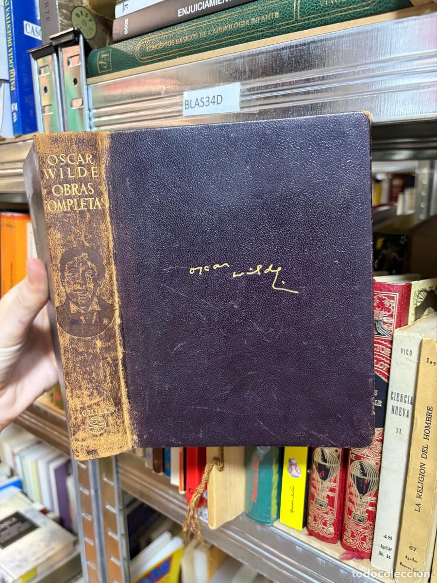 Libros de segunda mano: BLAS34D Obras completas &mdash; Oscar Wilde &mdash; Aguilar.