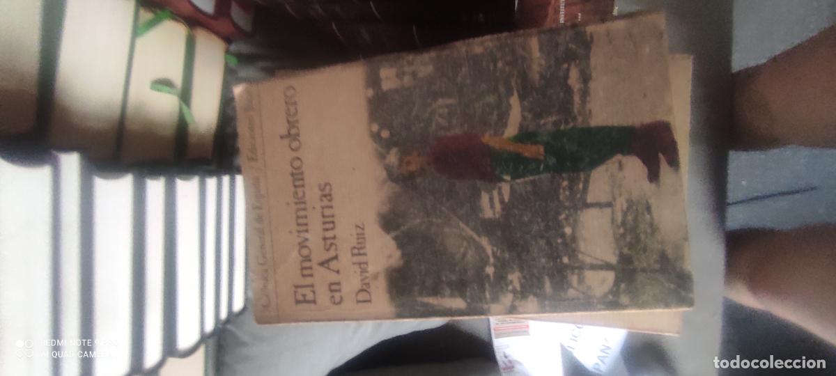 Libros de segunda mano: - El movimiento obrero en Asturias. David Ruiz