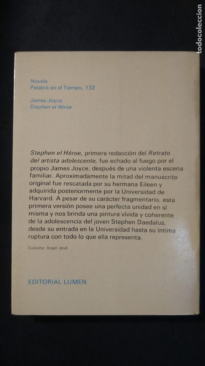Libros de segunda mano: STEPHEN EL HEROE- JAMES JOYCE - Foto 2