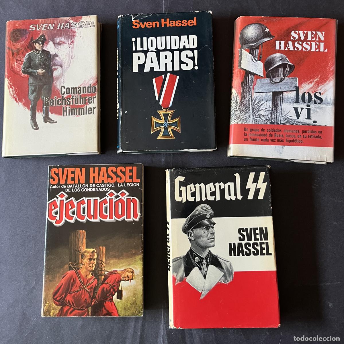 Libros de segunda mano: 5 novelas de Sven Hasel. Relatos de guerra