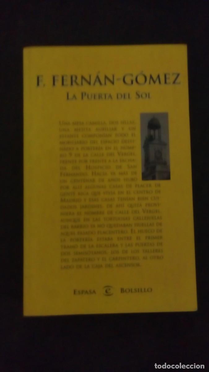 Libros de segunda mano: LA PUERTA DEL SOL - FERN&Aacute;N- G&Oacute;MEZ, FERNANDO (1921-2007), ,-COMO NUEVO
