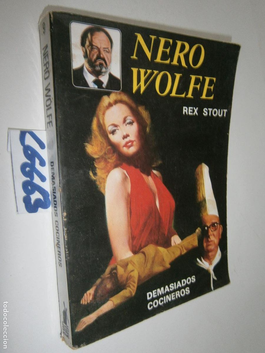 Libros de segunda mano: REX STOUT - NERO WOLFE - DEMASIADOS COCINEROS
