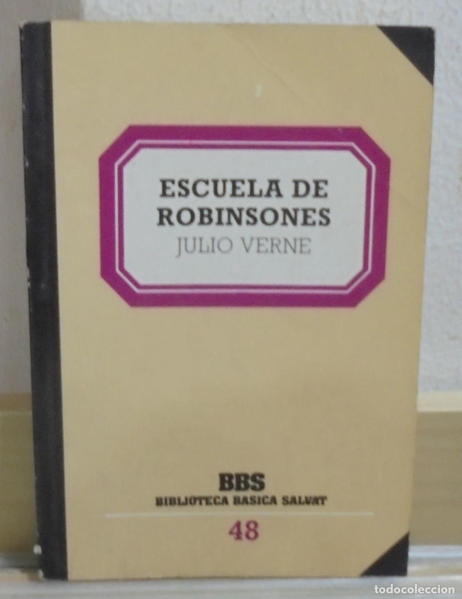 Libros de segunda mano: Escuela de Robinsones. Julio Verne