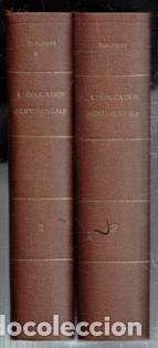 Libros de segunda mano: L'Education sentimentale, Gustave Flaubert. Dos Tomos