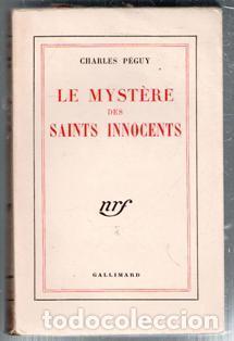 Libros de segunda mano: Le mystere des Saints Innocents, Charles Peguy