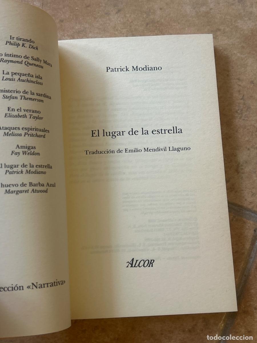 Libros de segunda mano: El lugar de la estrella - Patrick Modiano - Foto 3