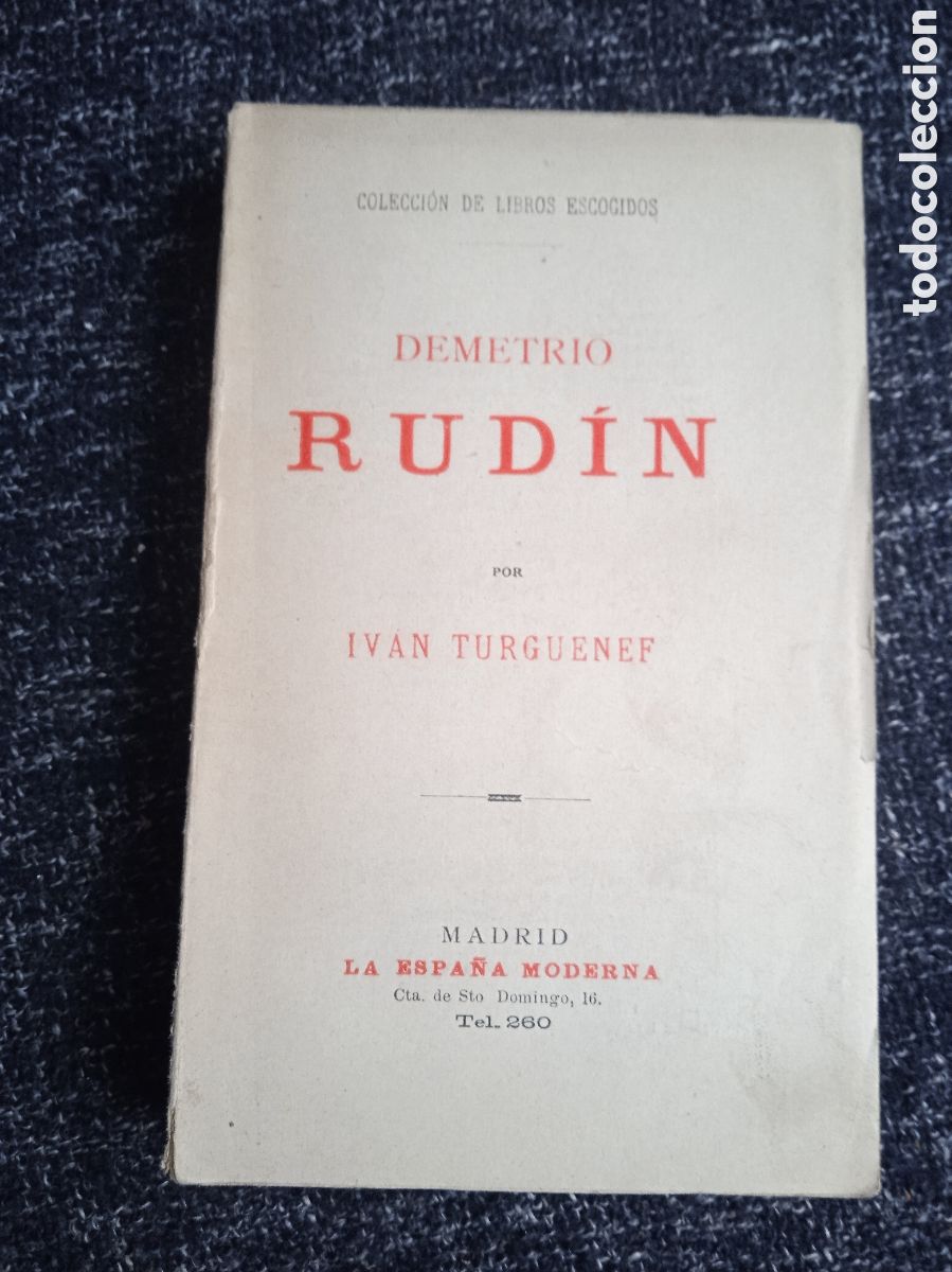 Livres d'occasion: Demetrio Rudin / Ivan Turgueniev