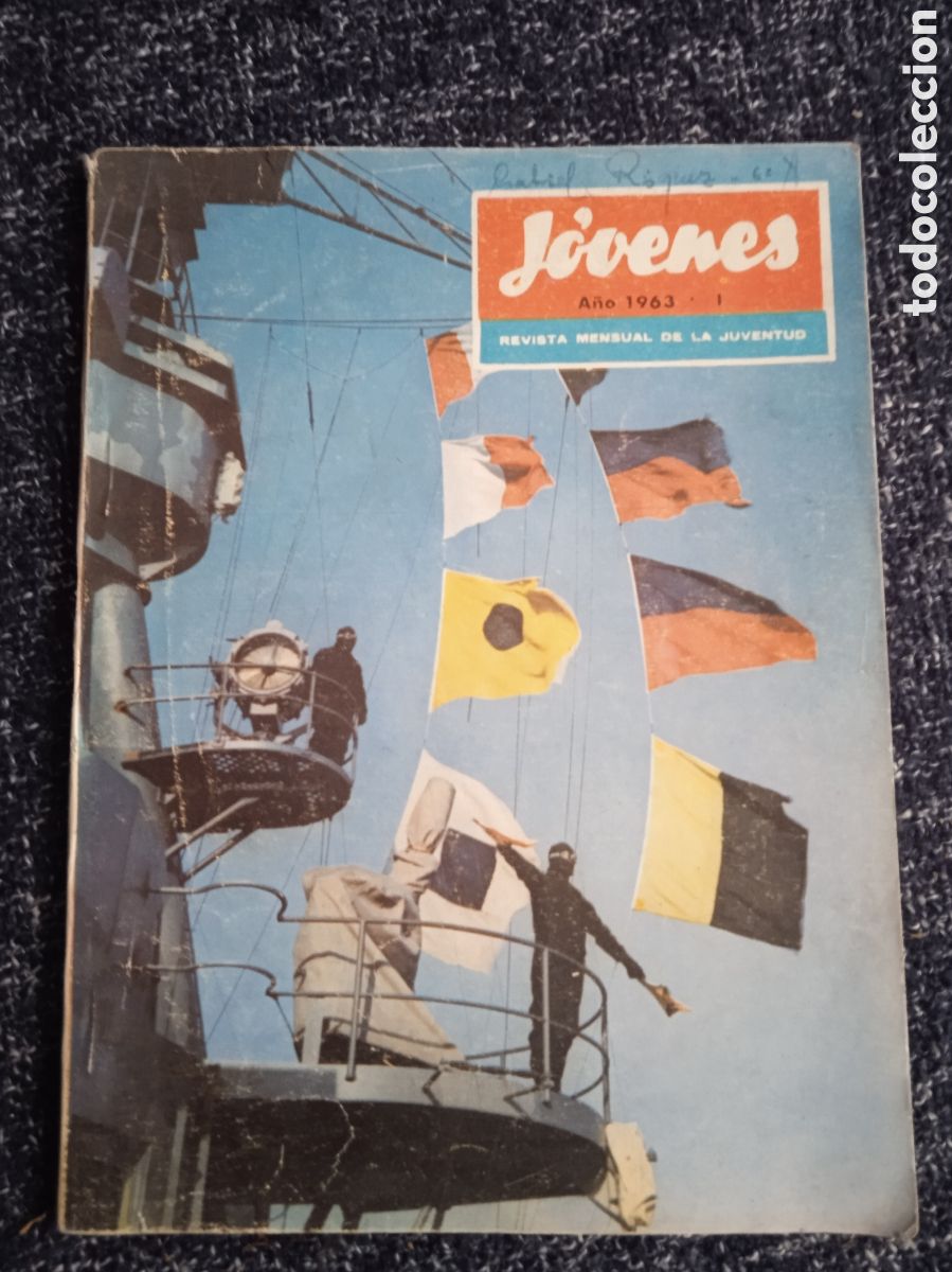 Gebrauchte B&uuml;cher: revista mensual de la juventud - jovenes - A&Ntilde;O 1963