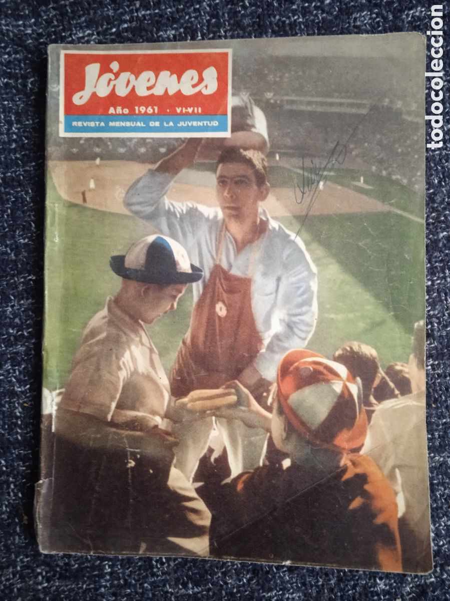 Livres d'occasion: revista mensual de la juventud - jovenes - A&Ntilde;O 1961