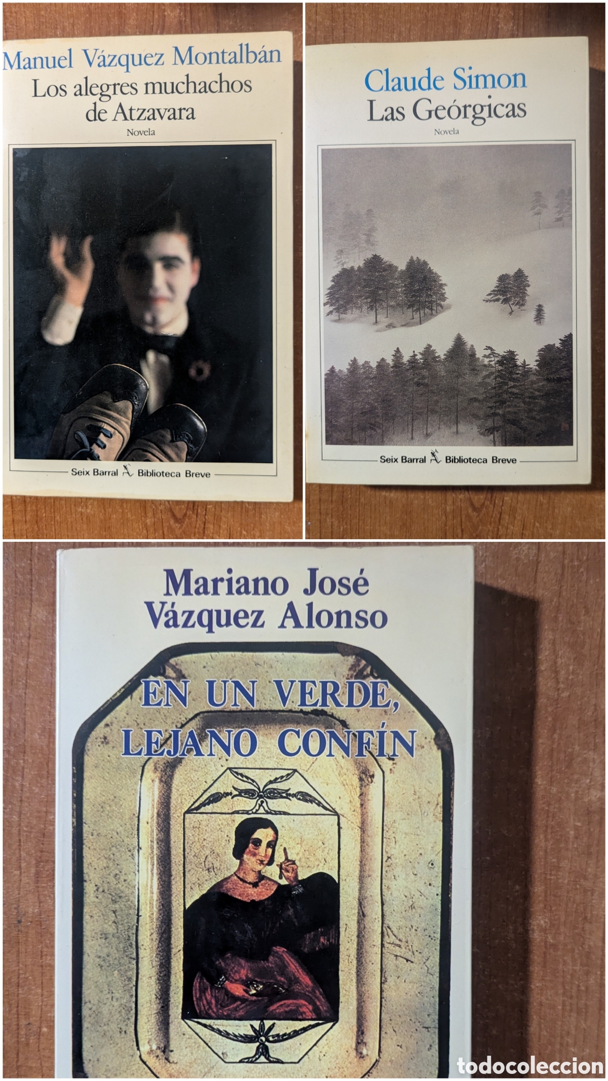 Libros de segunda mano: Los alegres muchachos de Atzavara Las Ge&oacute;rgicas En un verde, lejano conf&iacute;n Editorial Seix Barral