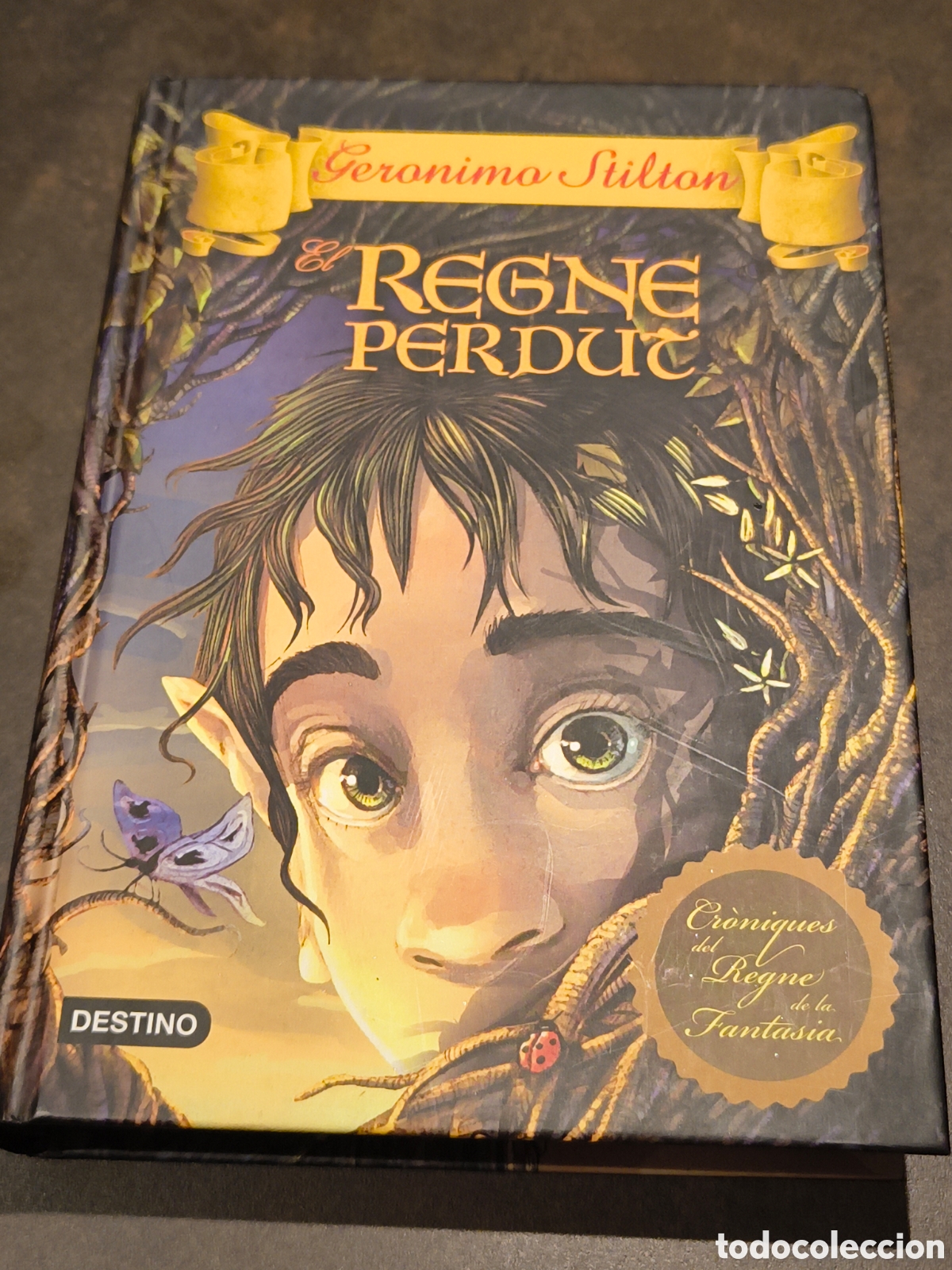 Libros de segunda mano: EL REGNE PERDUT DE GERONIMO STILTON (DESTINO)