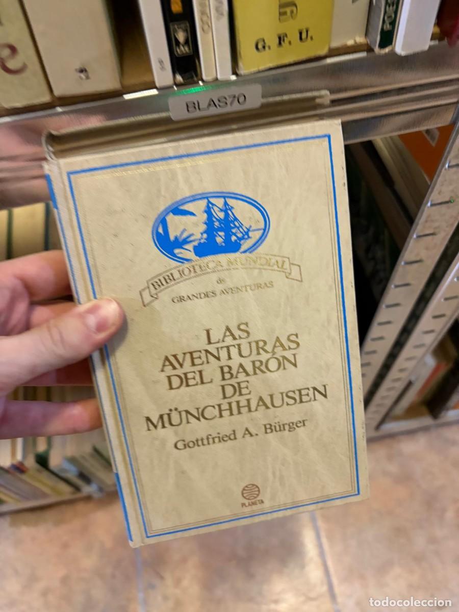 Libros de segunda mano: BLAS70 Gottfried A. B&uuml;rger Las aventuras del bar&oacute;n de M&uuml;nchhausen Planeta