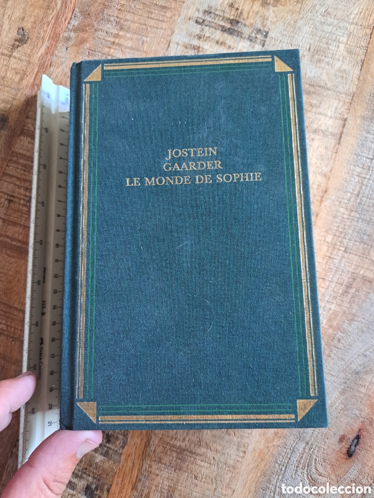 Libros de segunda mano: Jml. Jostein Gaarder, Le monde de Sophie. France Loisirs 1991. Traduccion 1995. En frances Tapa dura