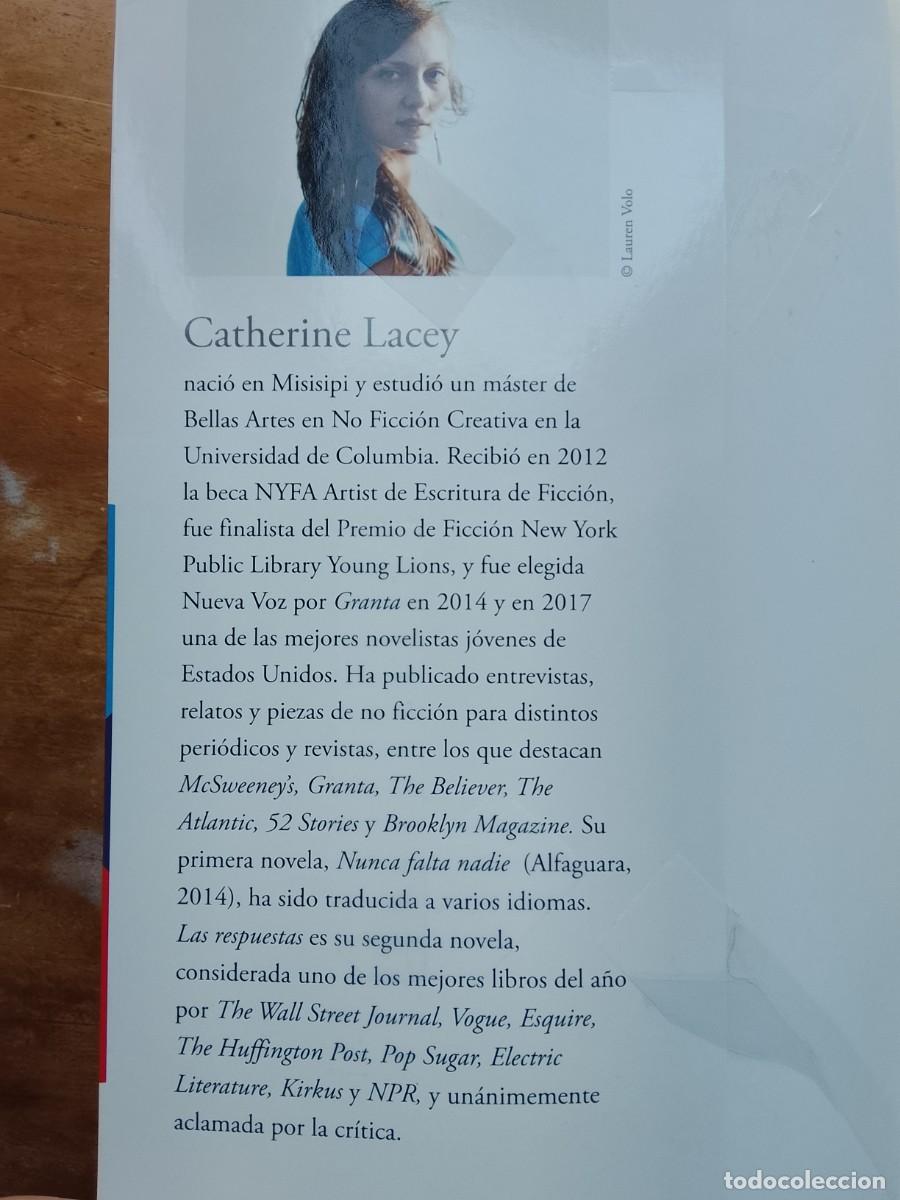 Libros de segunda mano: Catherine Lacey, Las respuestas - Foto 2