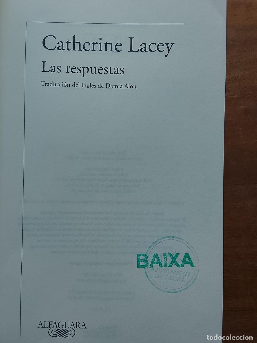 Libros de segunda mano: Catherine Lacey, Las respuestas - Foto 3