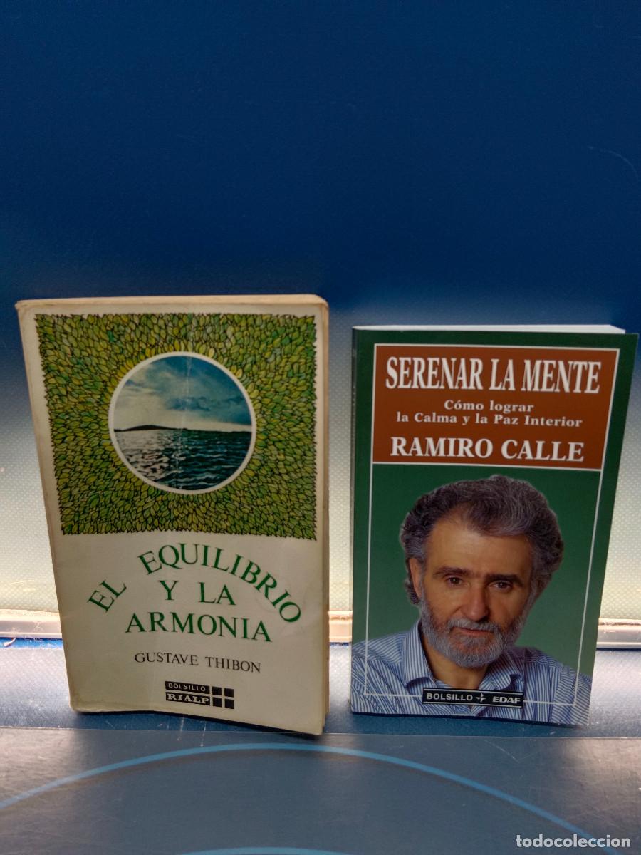 Libros de segunda mano: 2 libros de autoayuda SERENAR LA MENTE - EL EQUILIBRIO Y LA ARMONIA