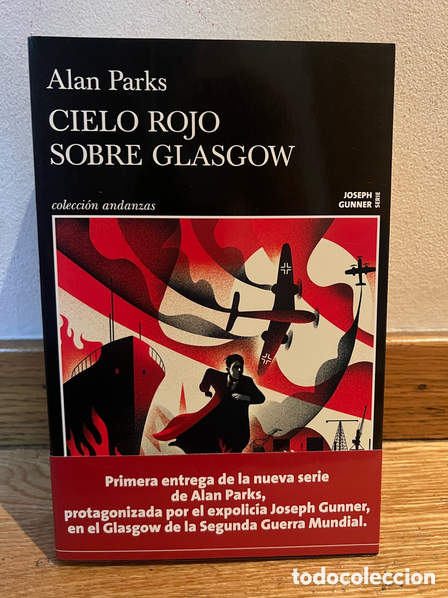 Libros de segunda mano: Alan Parks CIELO ROJO SOBRE GLASGOW