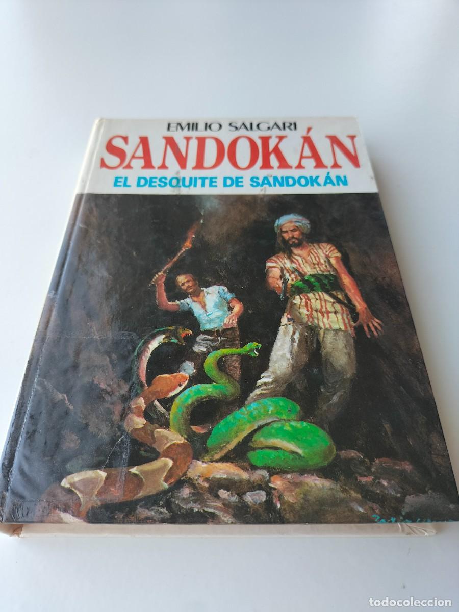 Libros de segunda mano: Libro Sandokan ( Emilio Salgari - El desquite de Sandokan