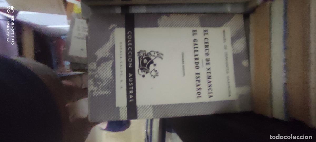 Libros de segunda mano: Cervantes. El cerco de Numancia/ El gallardo espa&ntilde;ol. Austral