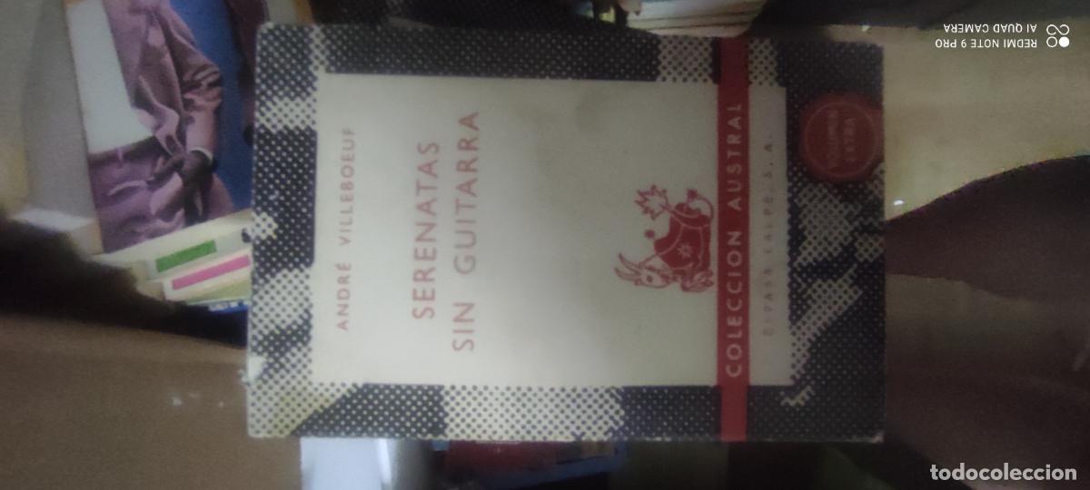 Libros de segunda mano: ANDRE VILLEBOEUF - SERENATAS SIN GUITARRA - AUSTRAL N&ordm; 1284 / 1958