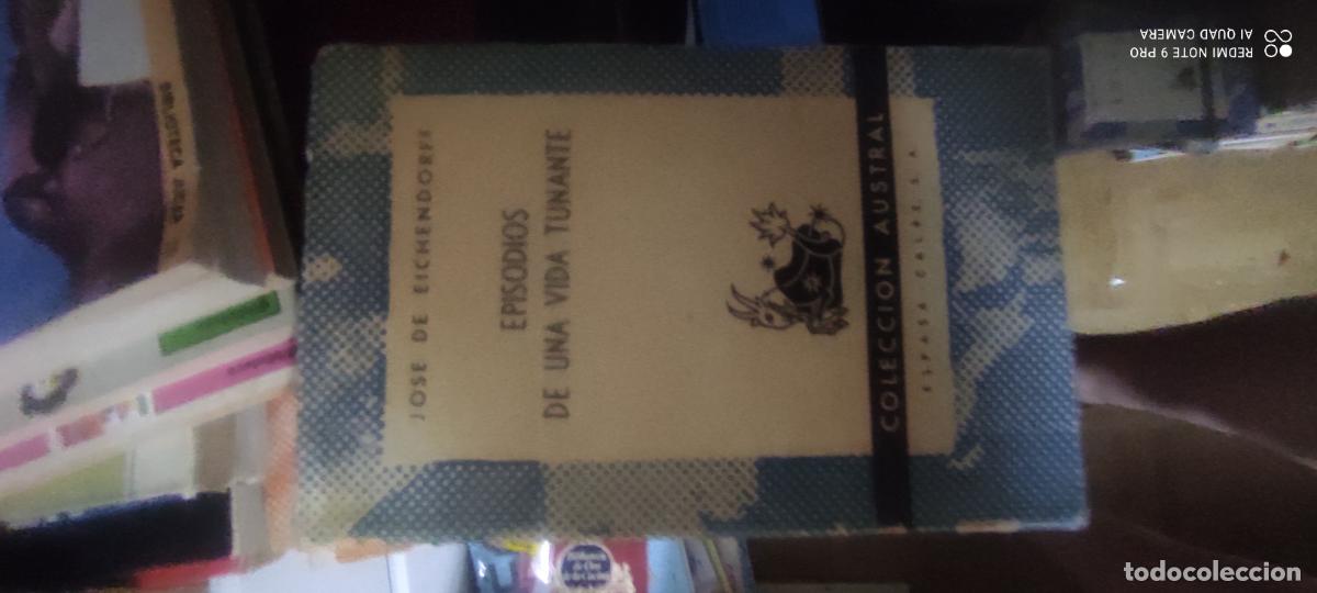 Libros de segunda mano: Episodios de una vida tunante.- Eichendorff, Joseph. Austral