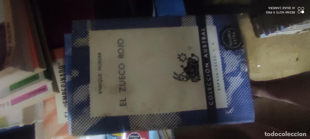 Libros de segunda mano: Murger. El zueco rojo. Austral