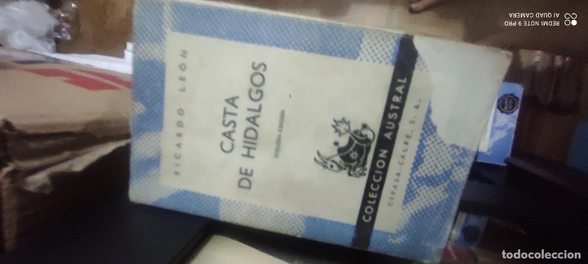 Libros de segunda mano: Ricardo Le&oacute;n. Casta de hidalgos. Austral