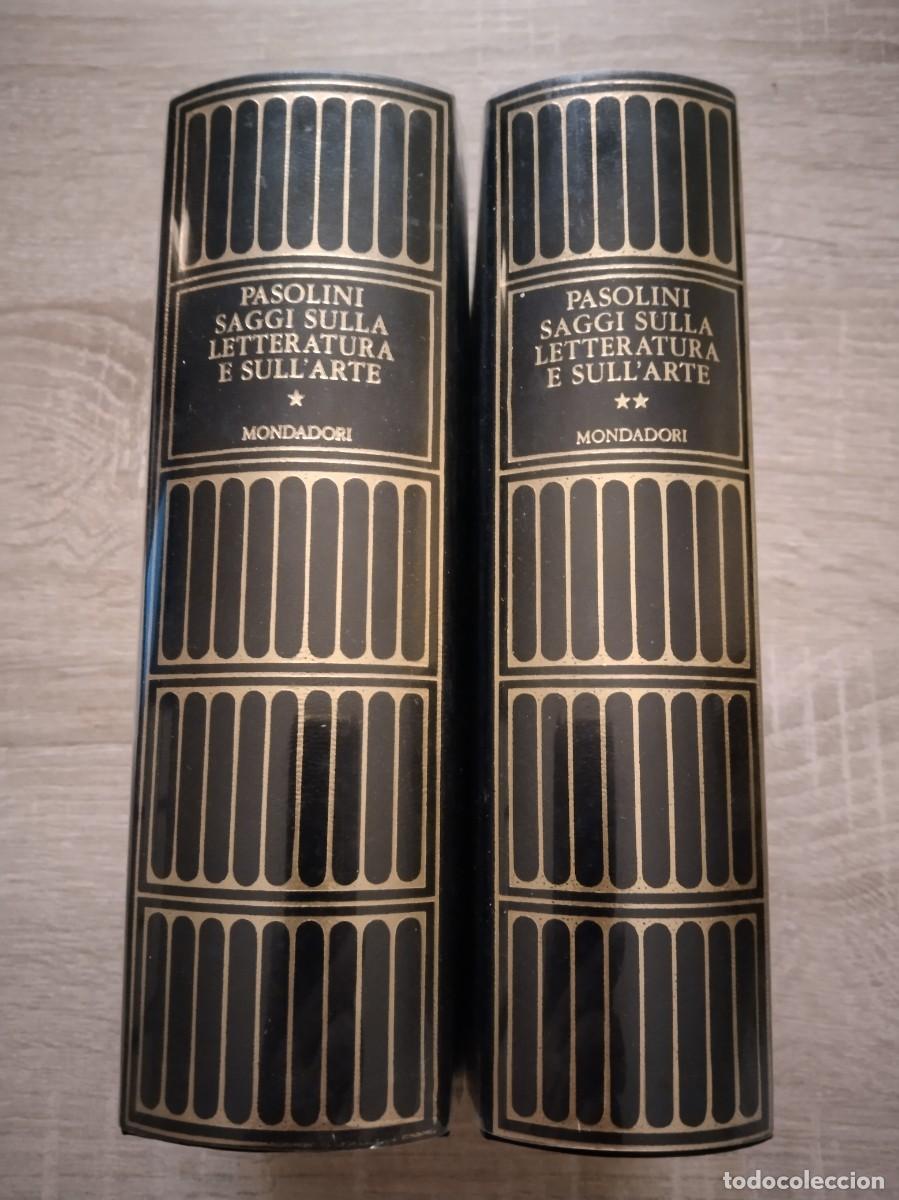 Libros de segunda mano: SAGGI SULLA LETTERATURA E SULLA&acute;ARTE - Paolo Pasolini, Pier - 2 TOMOS