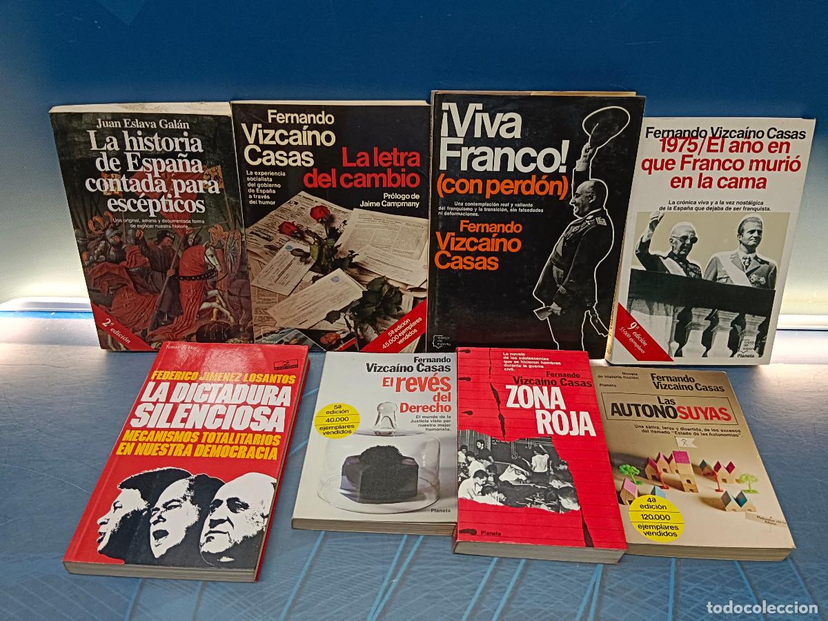 Libros de segunda mano: 6 libros Fernando vizca&iacute;no Casas + 2 de regalo