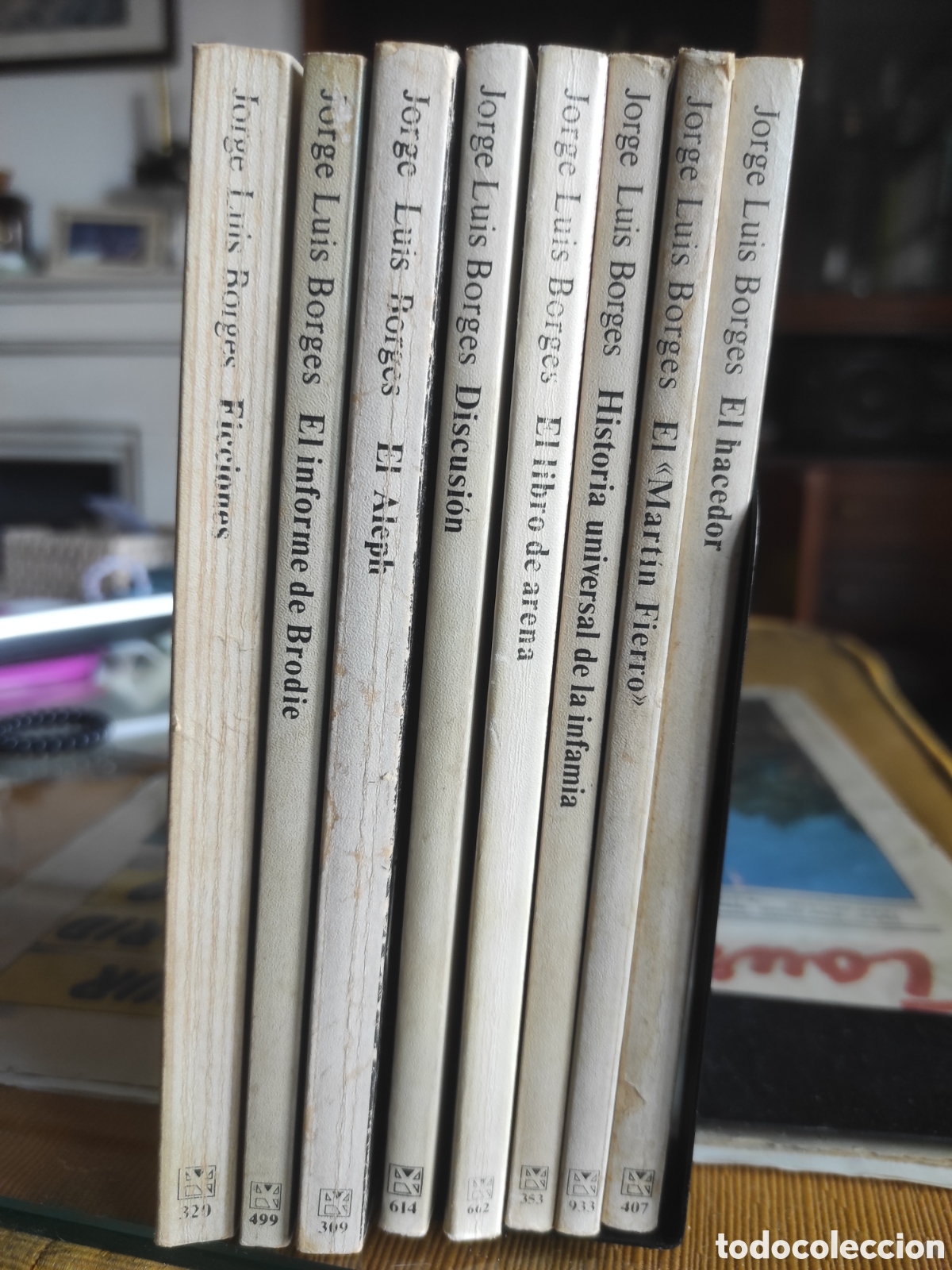 Libros de segunda mano: Lote de 8 libros Jos&eacute; Luis Borges. Alianza Editorial