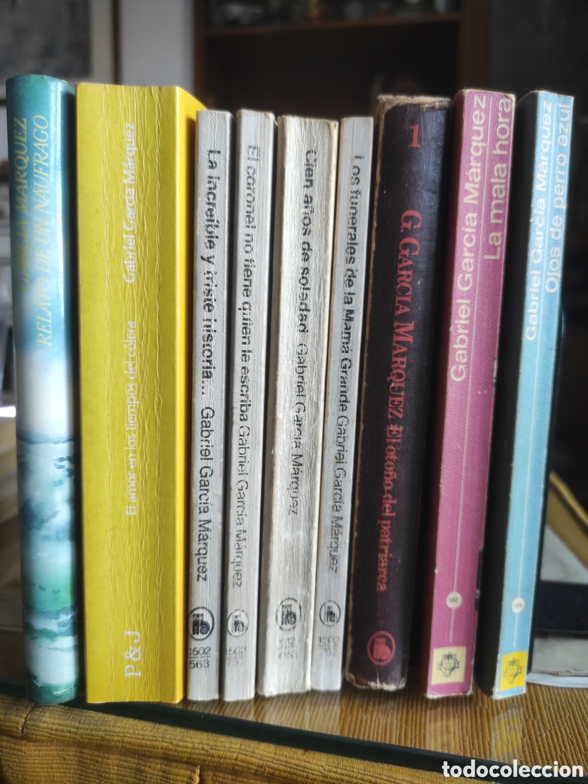 Libros de segunda mano: Lote 9 libros Gabriel Garc&iacute;a M&aacute;rquez. Bruguera..