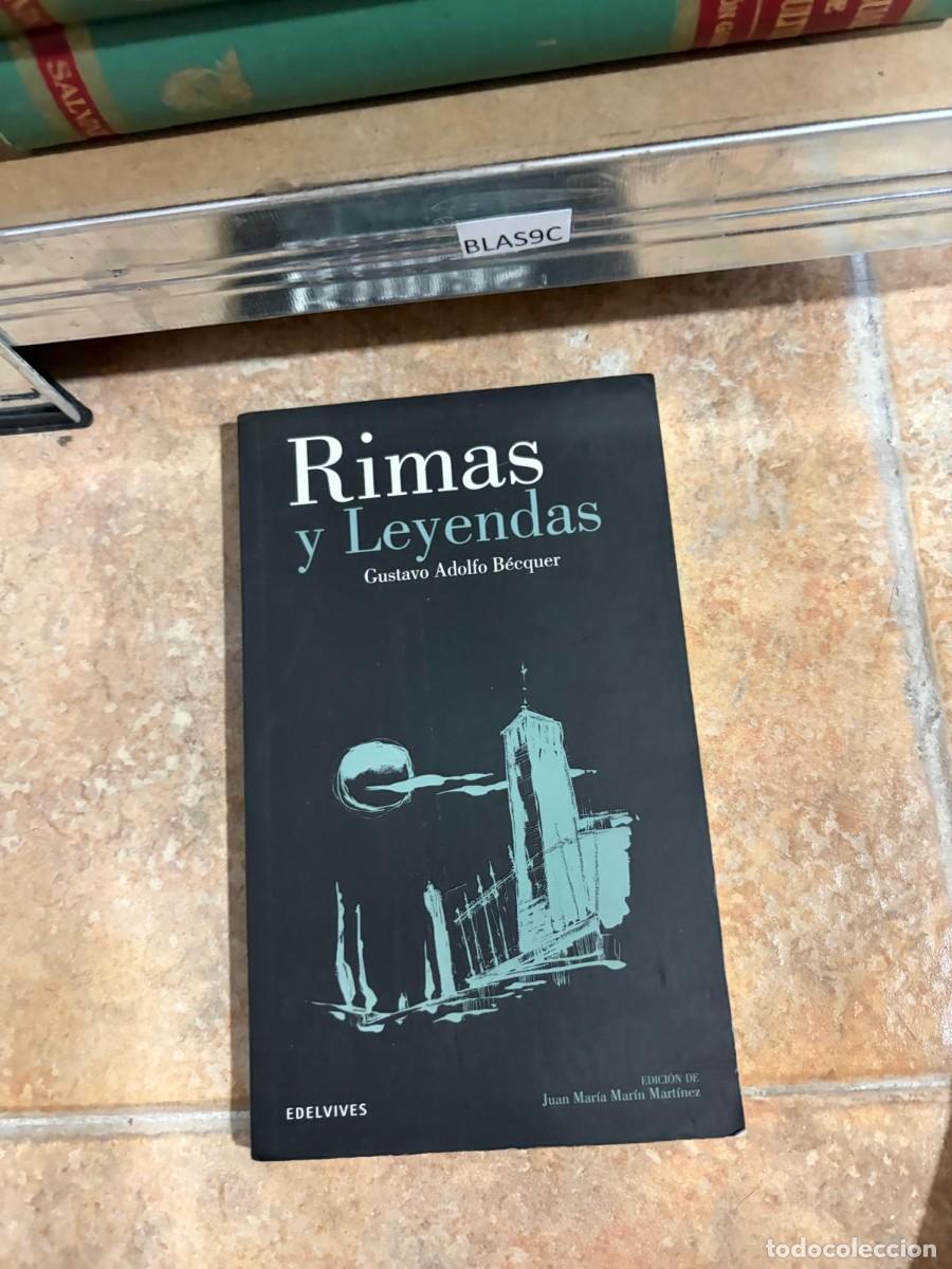 Libros de segunda mano: BLAS9C &mdash; Rimas y Leyendas &mdash; Gustavo Adolfo B&eacute;cquer &mdash; Edelvives.