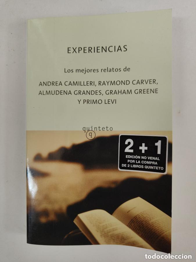 Libros de segunda mano: Relatos CAMILLERI.CARVER.GRANDES.GREENE.PRIMO LEVI.EXPERIENCIAS.QUINTETO.