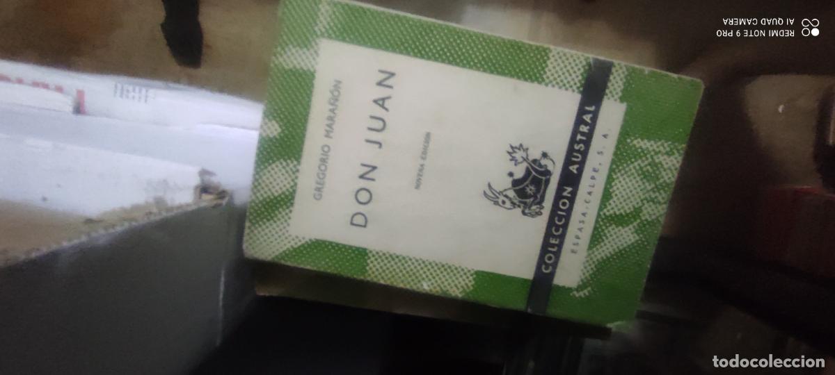 Libros de segunda mano: Mara&ntilde;on. Don Juan. Austral