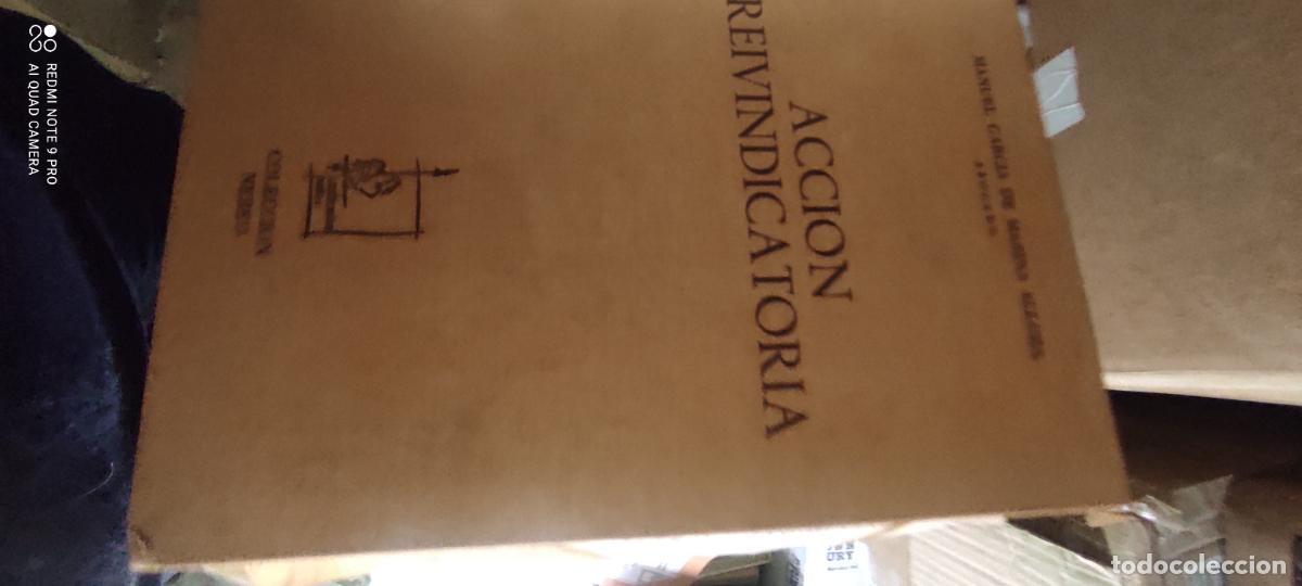 Libros de segunda mano: Manuel Garc&iacute;a de Marina Alloza. ACCI&Oacute;N REIVINDICATORIA