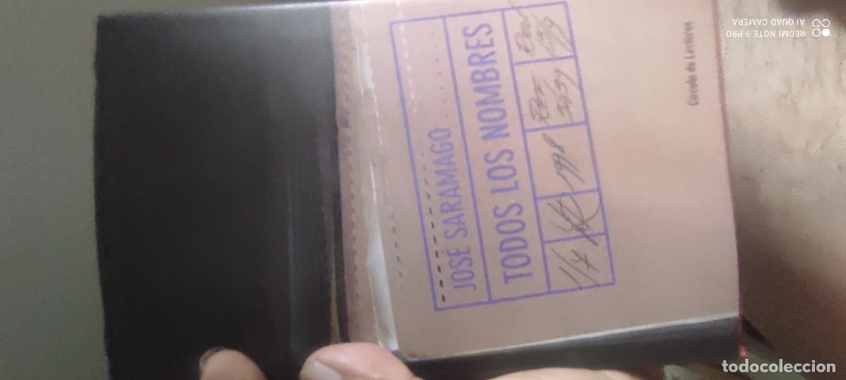 Libros de segunda mano: Todos los nombres - Saramago, Jos&eacute;