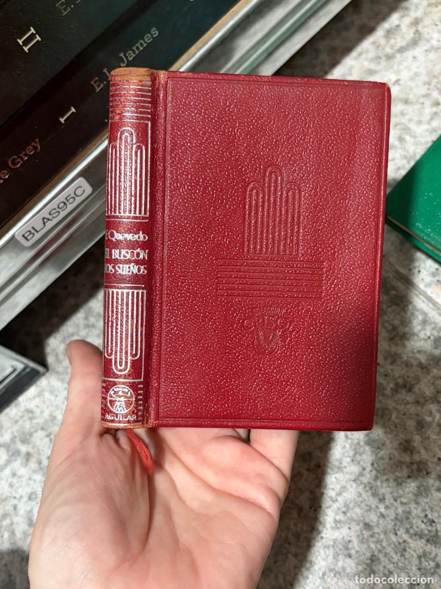 Libros de segunda mano: BLAS95C Francisco de Quevedo &mdash; El Busc&oacute;n / Los sue&ntilde;os &mdash; Aguilar (Colecci&oacute;n Crisol)