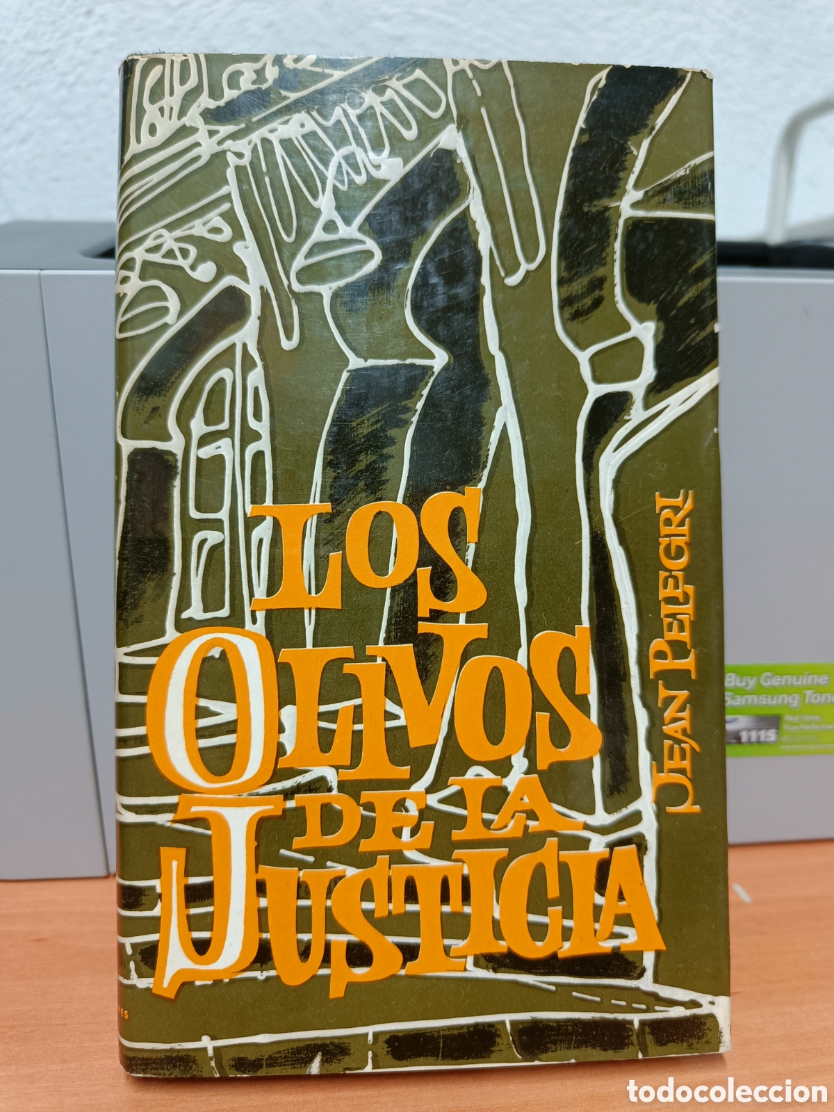 Libros de segunda mano: LOS OLIVOS DE LA JUSTICIA. JEAN PELEGR&Iacute;.
