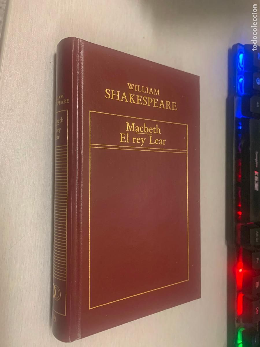 Libros de segunda mano: MACBETH - EL REY LEAR / WILLIAM SHAKESPEARE / ED. ORBIS - ORIGEN 1982
