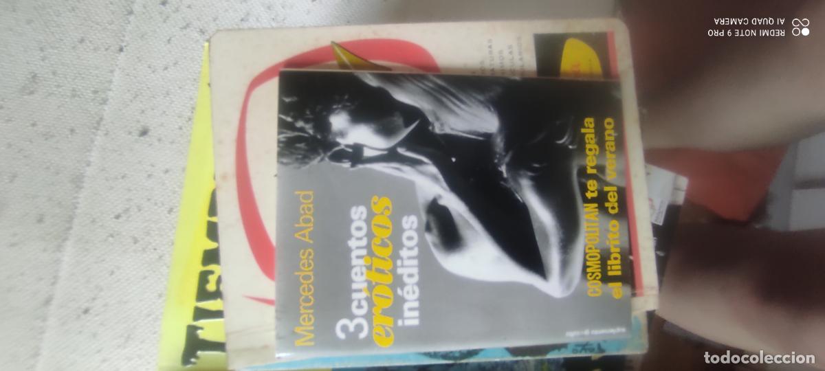 Libros de segunda mano: 3 CUENTOS EROTICOS INEDITOS - Abad, Mercedes