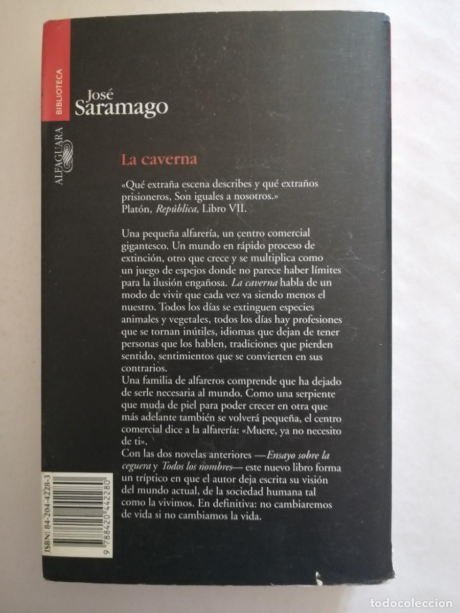 Libros de segunda mano: La caverna, Jos&eacute; Saramago, Alfaguara - Foto 5