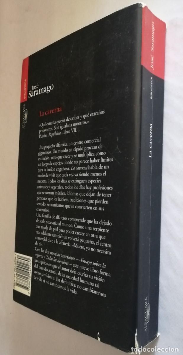 Libros de segunda mano: La caverna, Jos&eacute; Saramago, Alfaguara - Foto 6